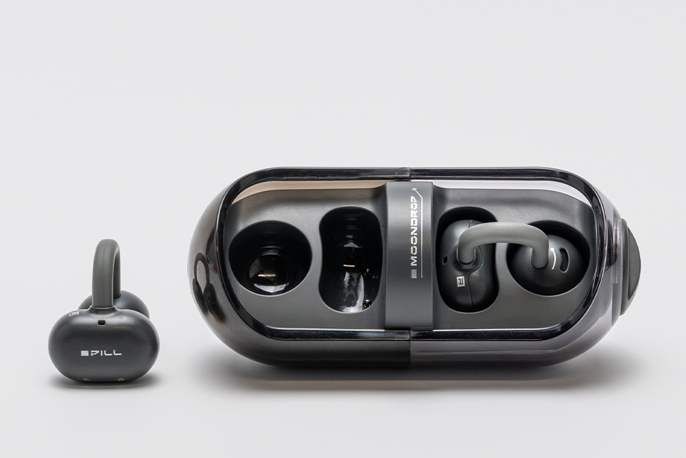 moondrop PILL 黒 MOONDROP PILL Ear-clip Wireless Headphone (OWS)