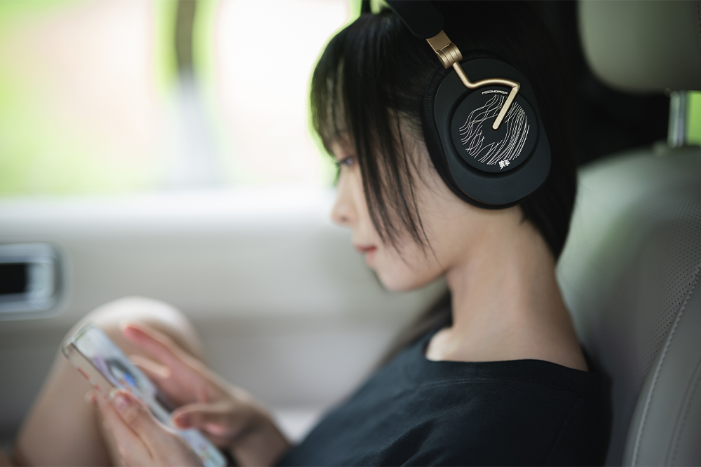 Moondrop Racing Black 新品未開封 Moondrop X Singer Edge 40mm Dynamic Driver Portable Wireless