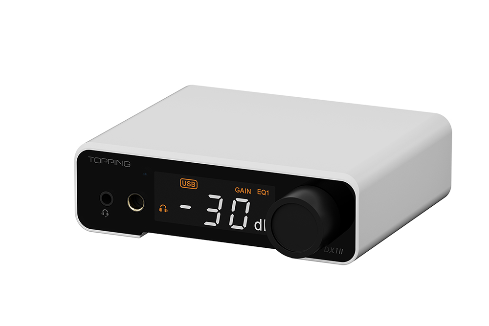 TOPPING DX1 II ES9039Q2M Desktop DAC & Headphone Amplifier.