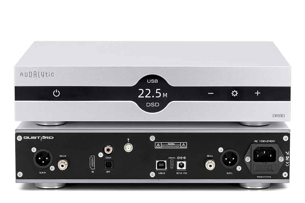AUDALYTIC DR80 DR80n Discrete R2R Streaming DAC.