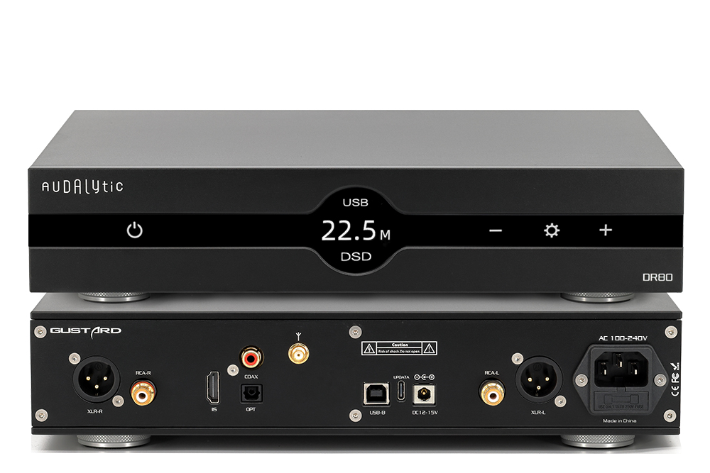 AUDALYTIC DR80 DR80n Discrete R2R Streaming DAC.