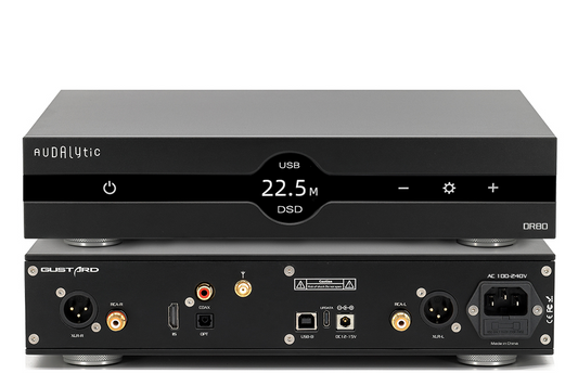 AUDALYTIC DR80 DR80n Discrete R2R Streaming DAC.