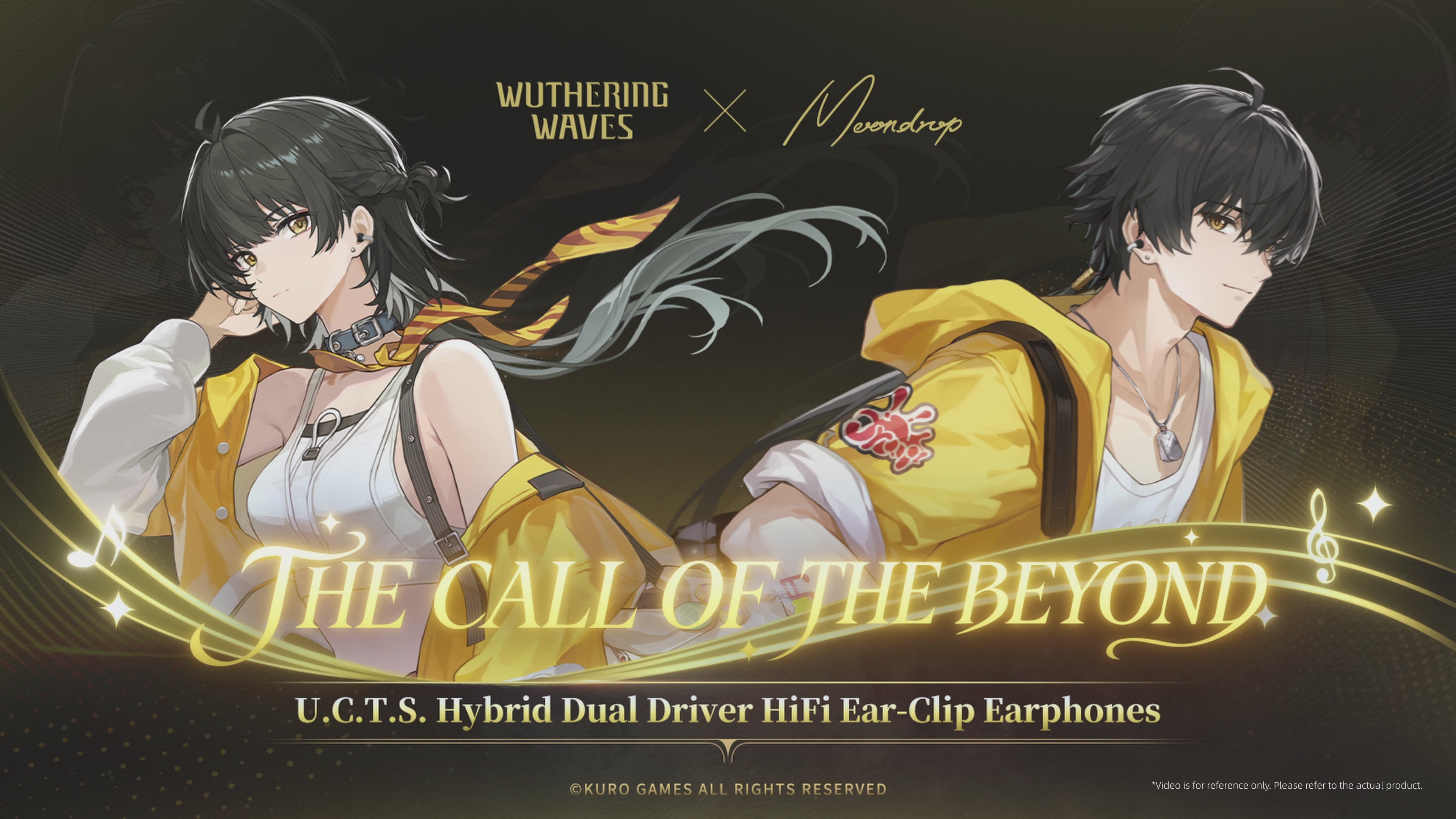 WUTHERING WAVES x MOONDROP U.C.T.S Ear-clip Wireless Headphone (OWS)