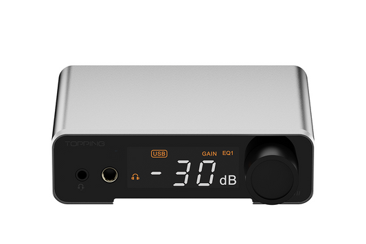 TOPPING DX1 II ES9039Q2M Desktop DAC & Headphone Amplifier.