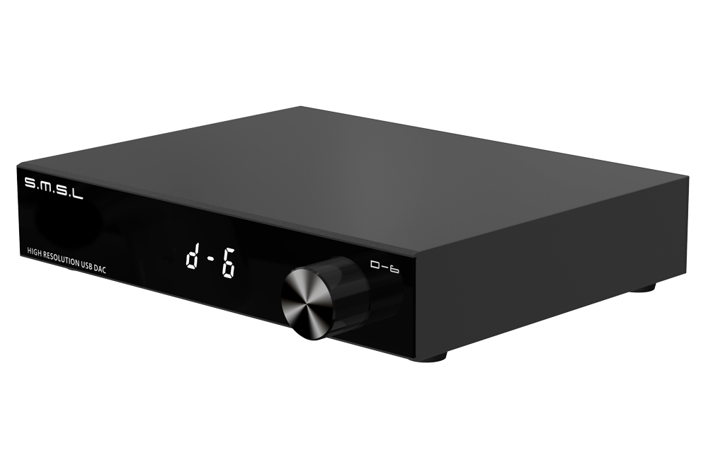 【開封済み・未使用】S.M.S.L　D-6　DAC　オーディオ　コンバーター Amazon | S.M.S.L D-6 デュアル AK4493s チップ Bluetooth 5.1