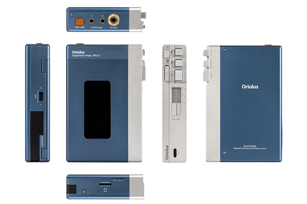 ORIOLUS DPS-L2 ES9038 PRO Portable Music Player