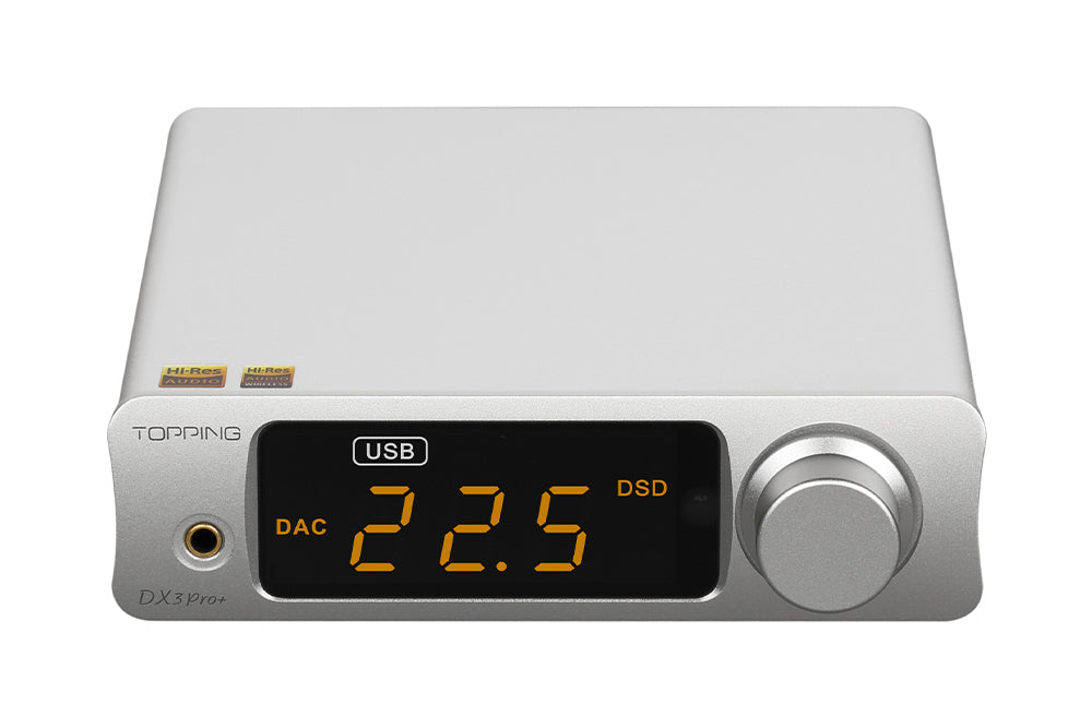 TOPPING DX3 Pro+ ES9038Q2M Desktop DAC & Headphone Amplifier