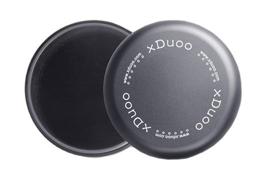 XDUOO High-grade Aluminum Alloy Can Headphones Receive Box Aluminum UE Compressive Receive Box.
