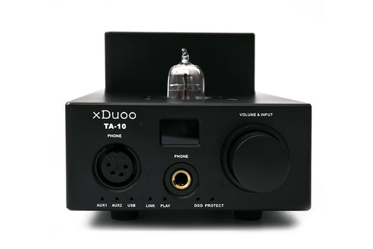 XDUOO TA-10 AK4490 XMOS USB DSD DAC 12AU7 Tube Headphone Amplifier.