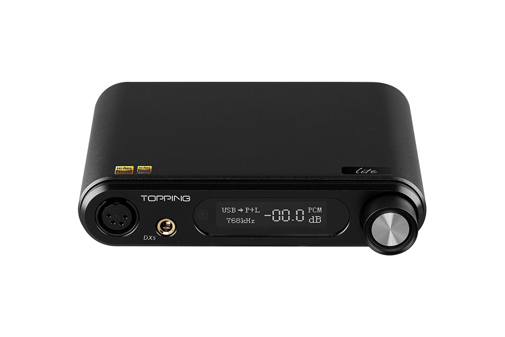 TOPPING DX5 Lite Dual ES9068AS Desktop DAC & Headphone Amplifier TOPPING DX5 Lite Dual ES9068AS Desktop DAC & Headphone Amplifier