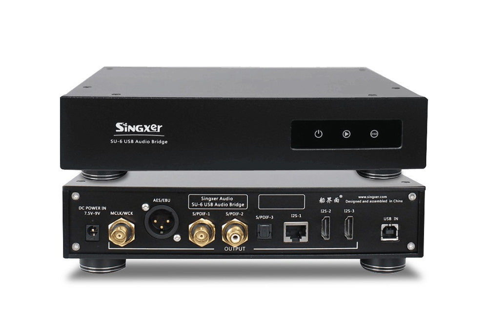 Singxer SU-6 XMOS XU208 CPLD Femtosecond Clock USB Digital Interface.