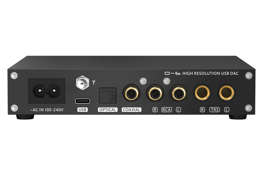 【開封済み・未使用】S.M.S.L　D-6　DAC　オーディオ　コンバーター S.M.S.L D6 AK4493s Digital to Analog Convertor (DAC)