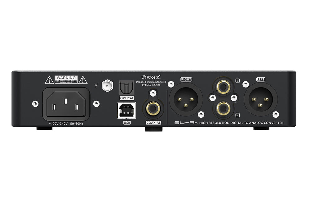 Décodeur Audio DAC SMSL SU-9n - ES9038PRO, LDAC, DSD512, Sorties XLR/RCA, Haute Résolution