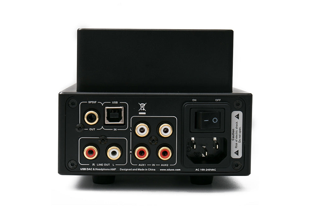 XDUOO TA-10 AK4490 XMOS USB DSD DAC 12AU7 Tube Headphone Amplifier.