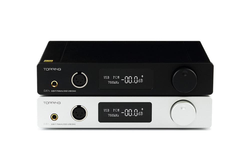 TOPPING DX7S Dual ES9038Q2M Desktop DAC & Headphone Amplifier