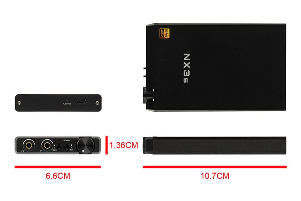 TOPPING NX3s Portable Amp HiFi Headphone Amplifier.