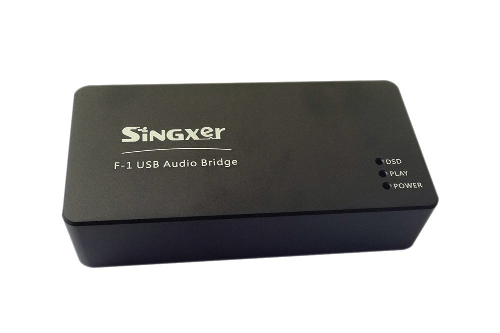 Singxer F-1 XMOS USB digital interface Case CNC Aluminum Protective Housing.