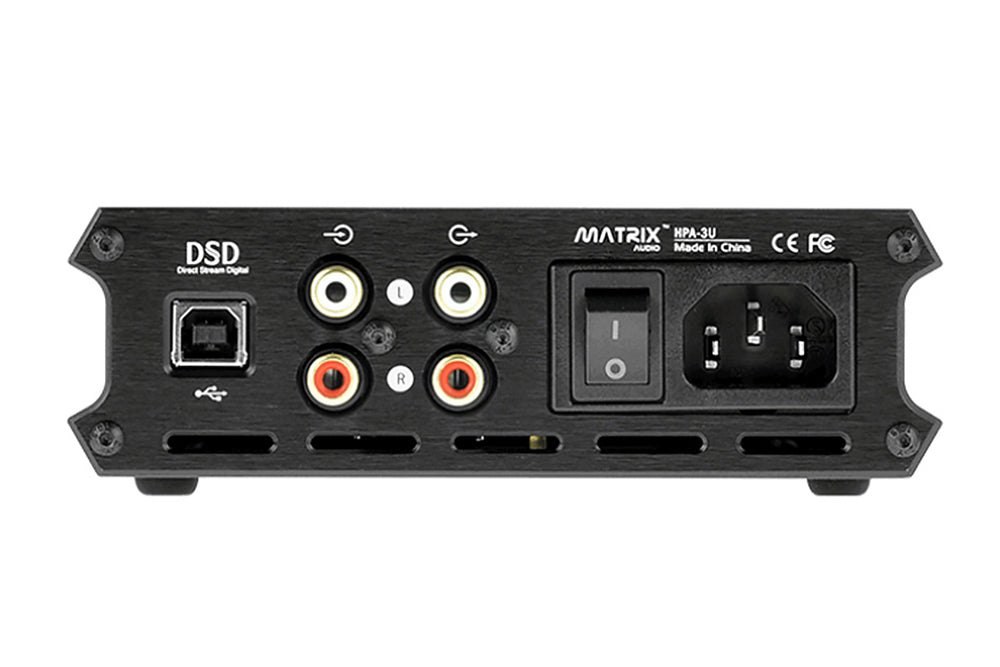 Matrix M-Stage HPA-3U⁺ Class A Headphone Amplifier USB DAC Decoder.
