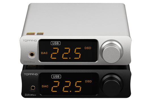 TOPPING DX3 Pro+ ES9038Q2M Desktop DAC & Headphone Amplifier