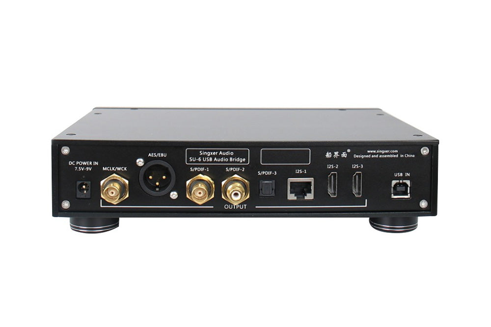 Singxer SU-6 XMOS XU208 CPLD Femtosecond Clock USB Digital Interface.