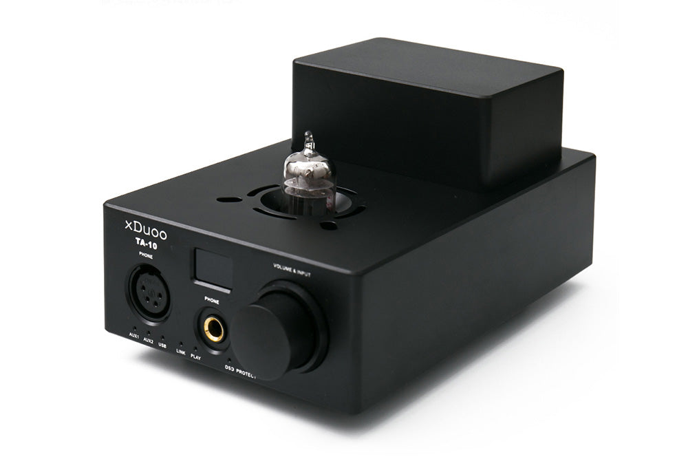 XDUOO TA-10 AK4490 XMOS USB DSD DAC 12AU7 Tube Headphone Amplifier.