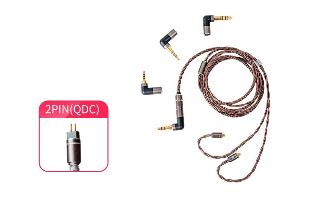 DUNU DUW-02S 0.78/2pin + 交換用4.4mmバランスプラグ DUNU DUW-02S 0.78/2pin + 交換用4.4mmバランスプラグ