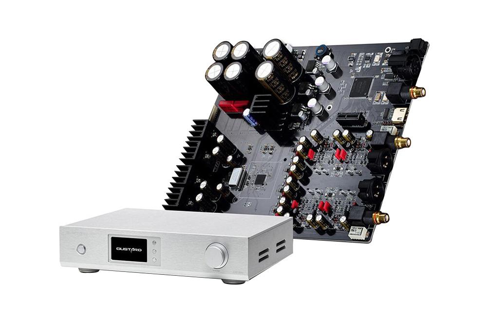 GUSTARD DAC-X22 ES9038PRO I2S XMOS HiFi DAC PCM384K DSD512 DOP Decoder - SHENZHENAUDIO