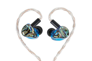 Kinera IDUN In Ear Earphone 2BA+1DD Hybrid Sport Earphone With Silver Copper Weave Cable - SHENZHENAUDIO