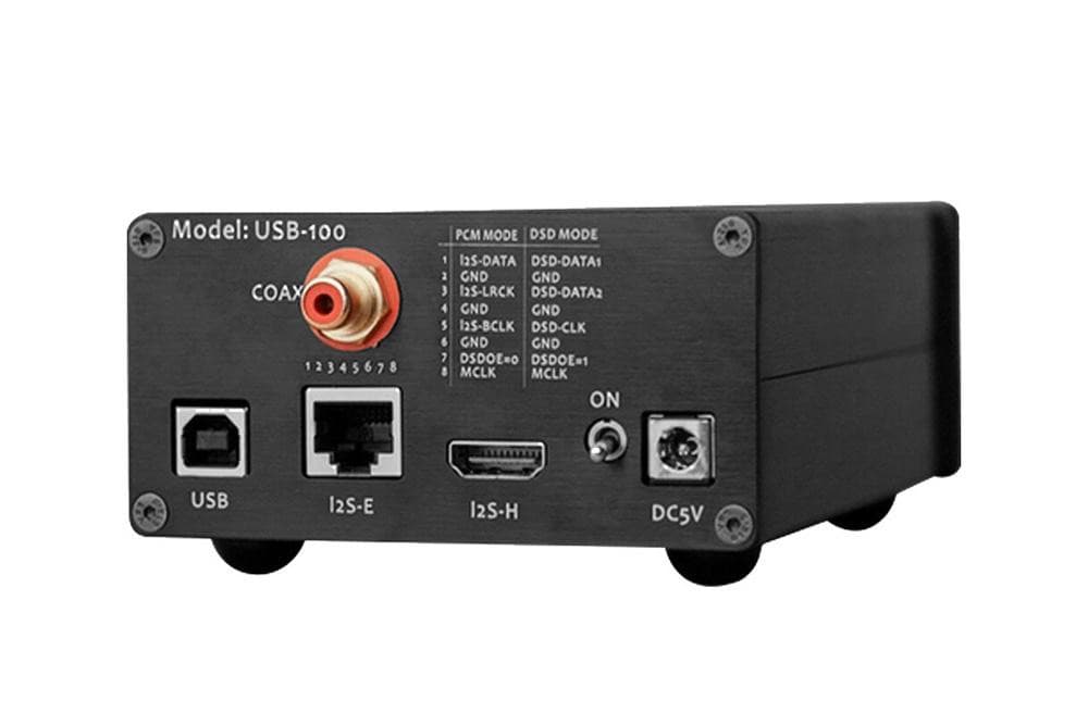 L.K.S Audio LKS USB-100 USB Audio Interface PCM384/DSD512 I2S RJ45 HDMI Coaxial out DSD512 with Crystek - SHENZHENAUDIO