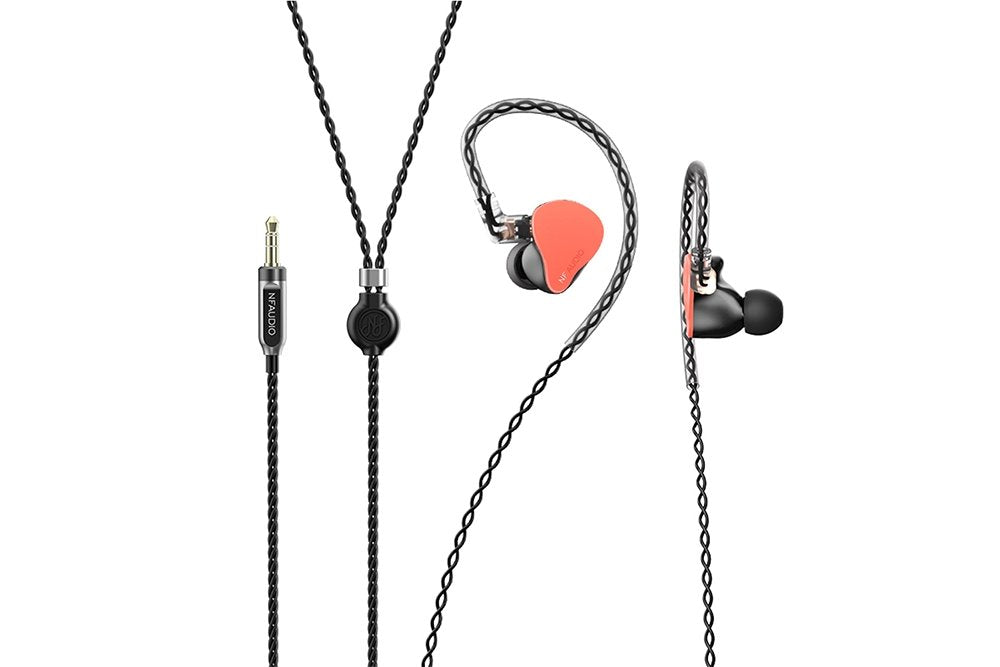 NFAudio NF2u 2 Unit Knowles Balanced Armature In Ear Monitor HiFi Earphones - SHENZHENAUDIO