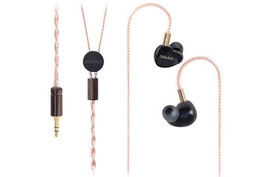 ORIOLUS Black Oriolus 1DD+3BA In-Ear Headphone